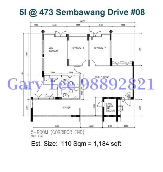 Blk 473 Sembawang Drive (Sembawang), HDB 5 Rooms #170925582